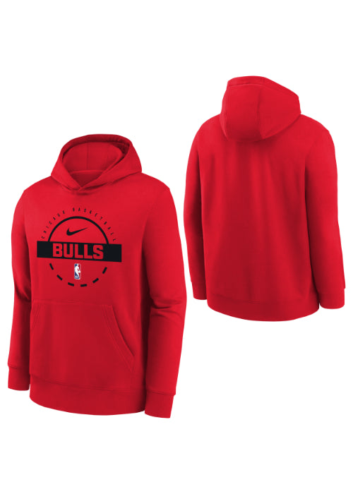 NIKE BULLS PRACTICE HOODIE - YOUTH