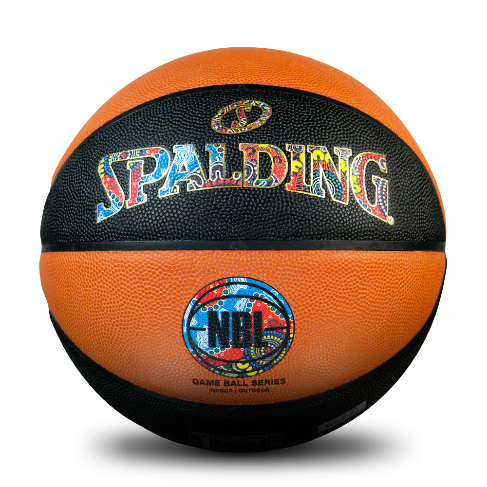 SPALDING NBL IN/OUT INDIGENOUS REPLICA GAME BALL (30)