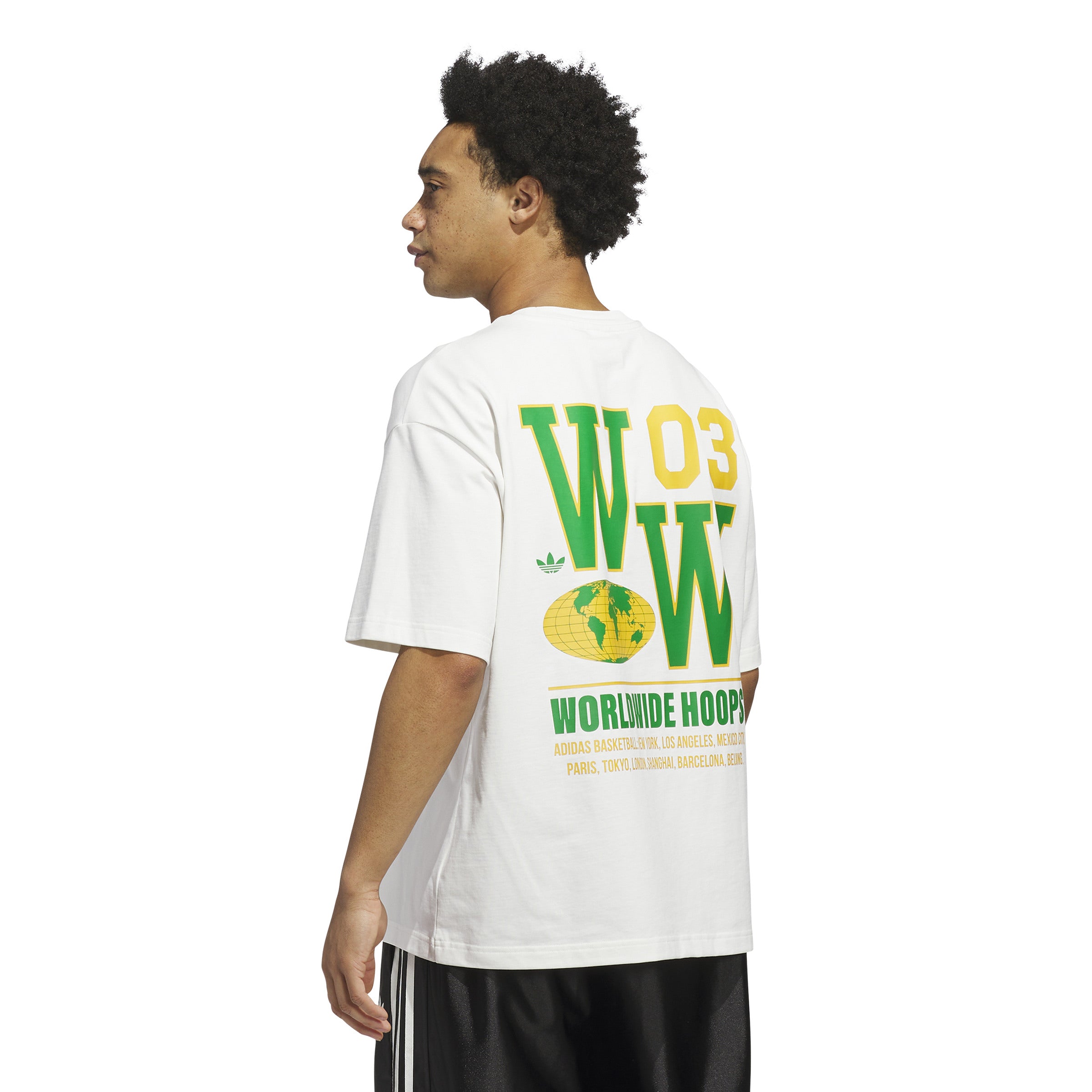ADIDAS WORLDWIDE HOOPS TEE