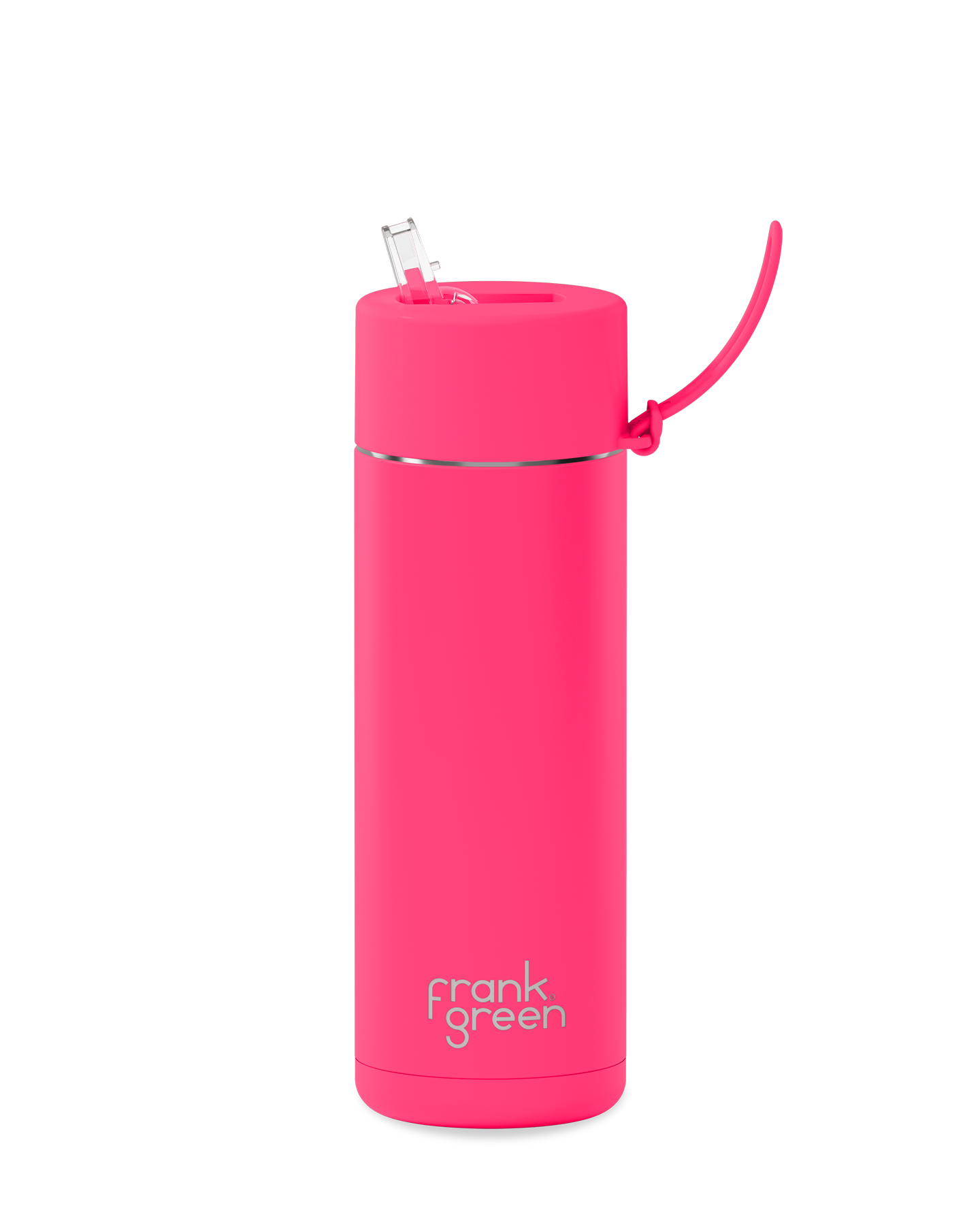 FRANK GREEN 20OZ SSC REUSABLE BOTTLE NEON PINK
