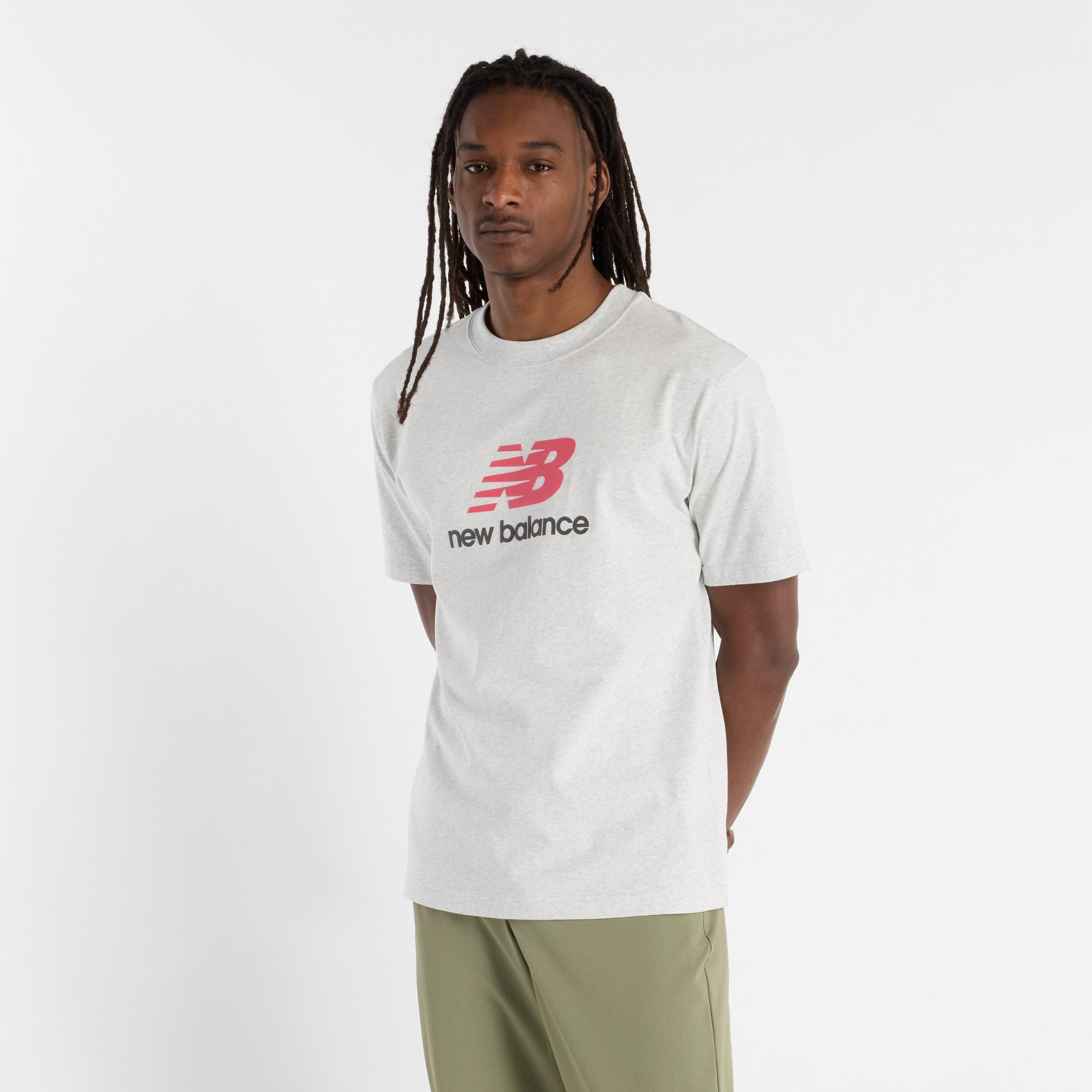 NEW BALANCE ATHLETICS LOGO T-SHIRT- AHH