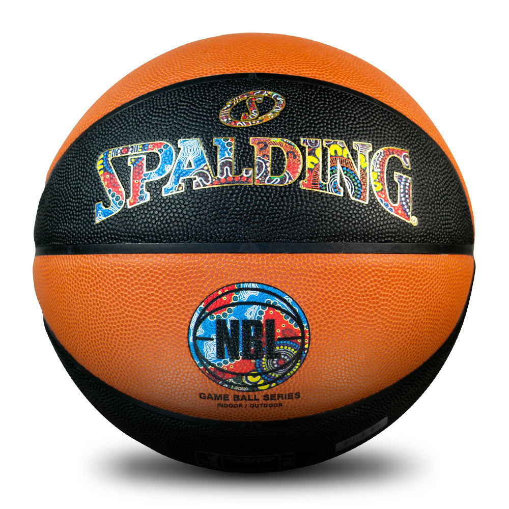 SPALDING NBL IN/OUT INDIGENOUS REPLICA GAME BALL (30)