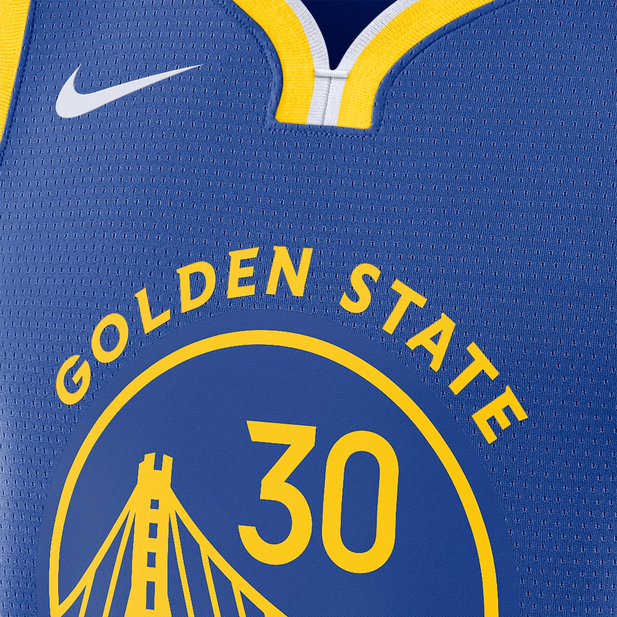 NIKE GOLDEN STATE WARRIORS ICON SWINGMAN JERSEY - STEPHEN CURRY
