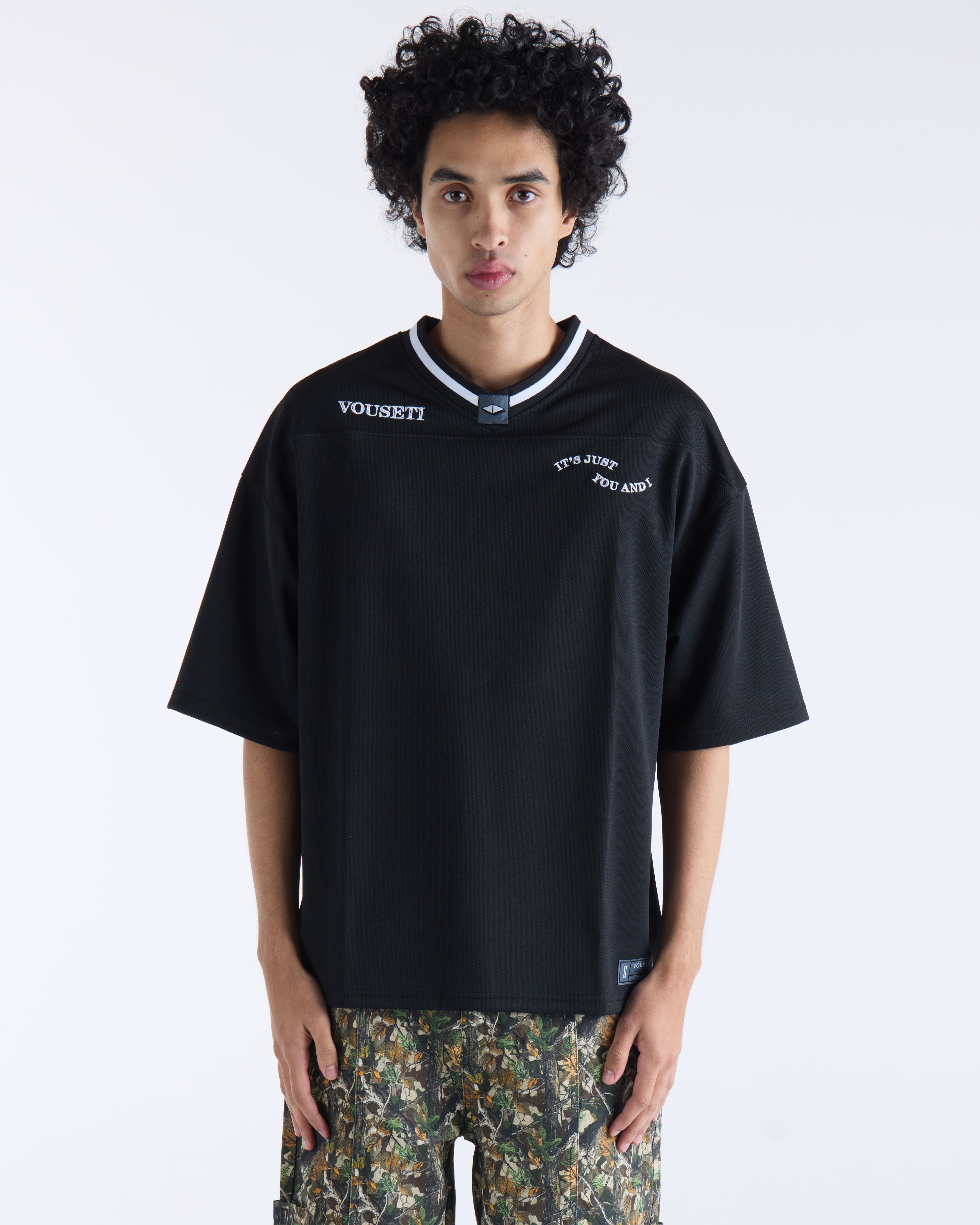 VOUSETI V NECK FOOTBALL JERSEY