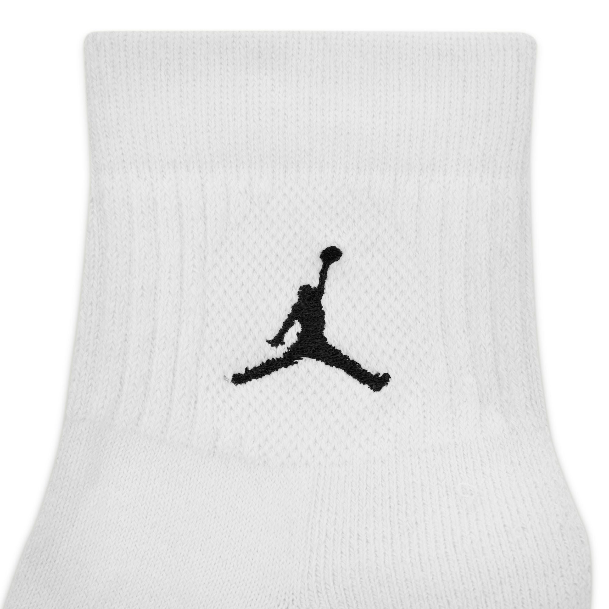 JORDAN UNISEX EVERYDAY CUSHIONED ANKLE SOCKS - 3 PACK