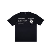 NEW ERA TEE X CHAMP BOSTON CELTICS BLK WHI