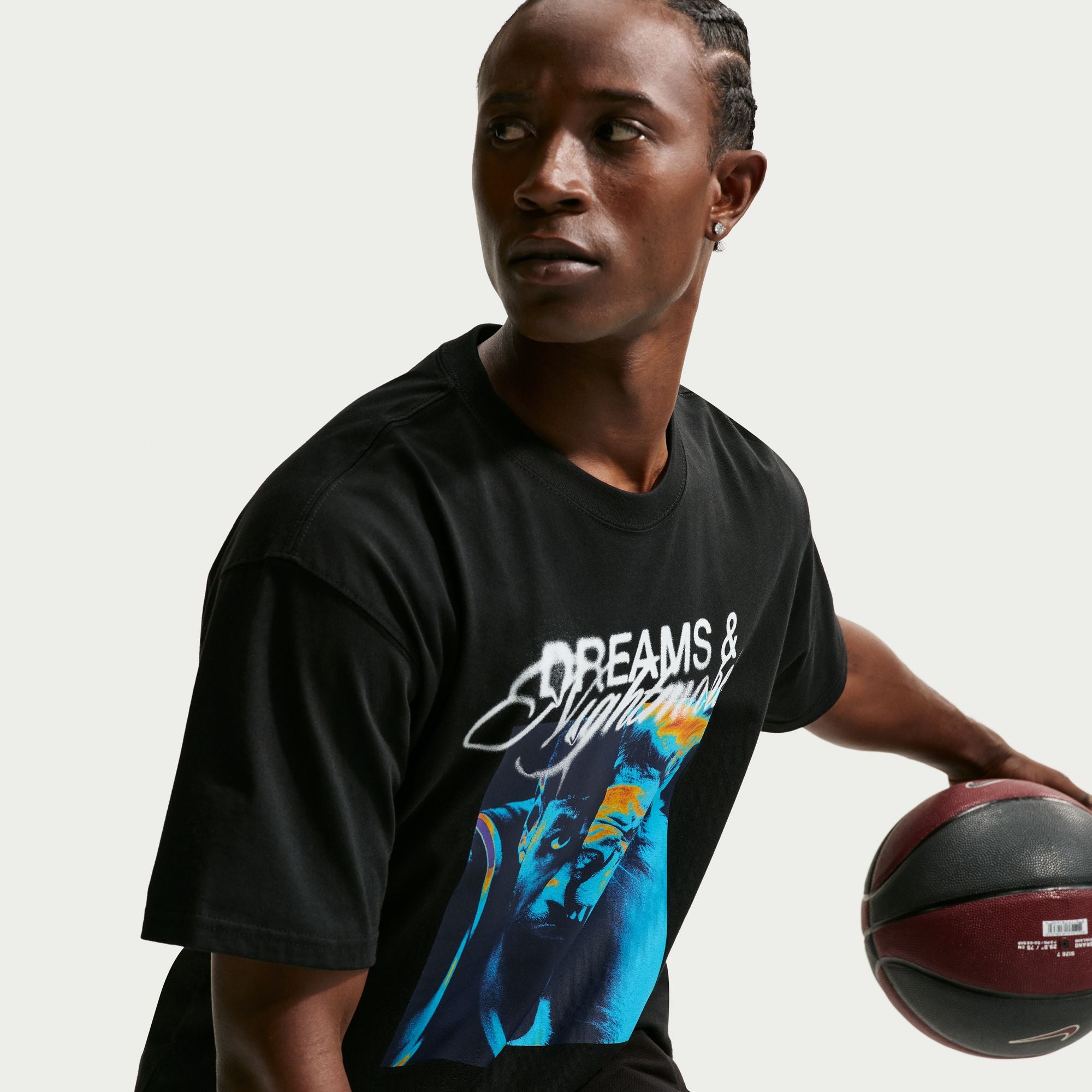 NIKE MENS LEBRON 'DREAMS & NIGHTMARES' TEE