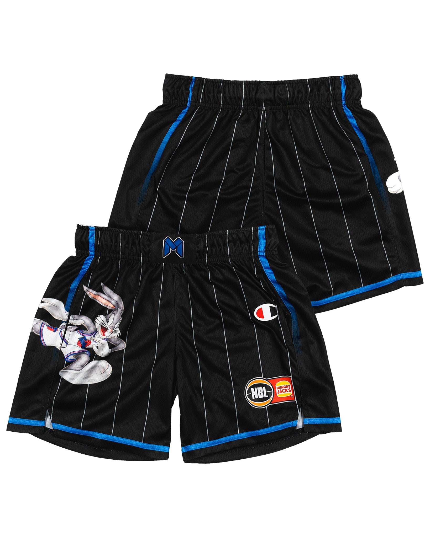 YOUTH SPACE JAM SHORTS - MELBOURNE UNITED BLANK