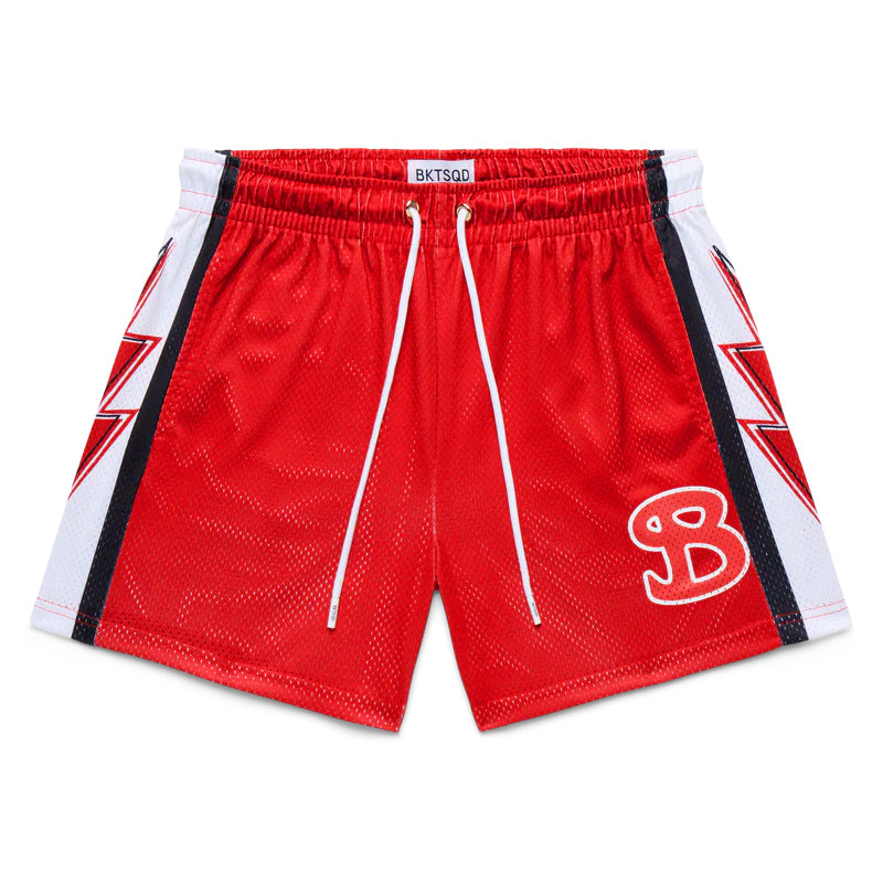 BUCKETSQUAD CLUTCH CRIMSON SHORTS