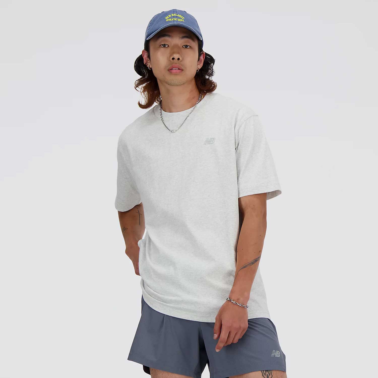 NEW BALANCE ATHLETICS COTTON T-SHIRT