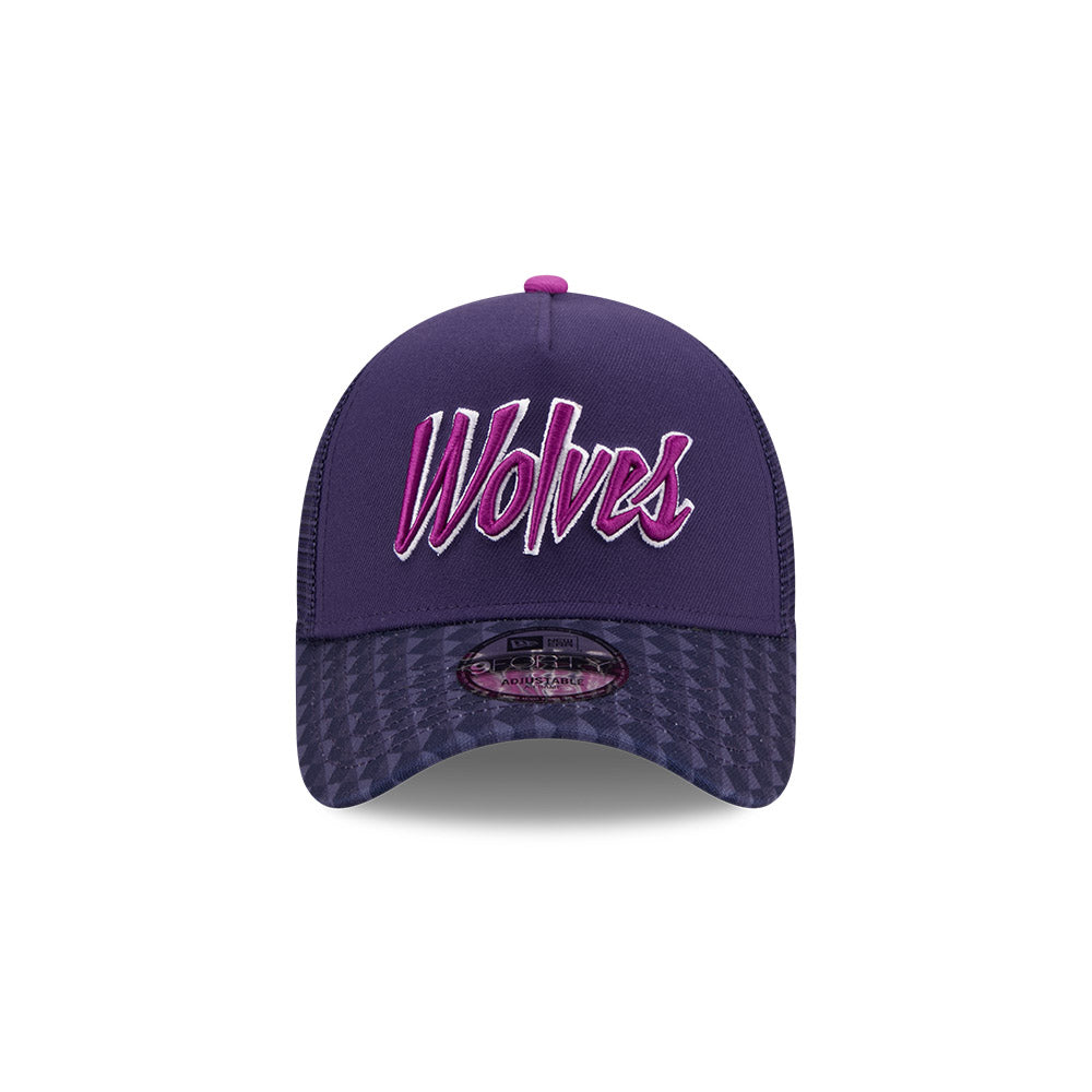 NEW ERA NBA CITY EDITION 940 A-FRAME - MINNESOTA TIMBERWOLVES
