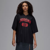 JORDAN W BRK SS MESH JRSY TOP