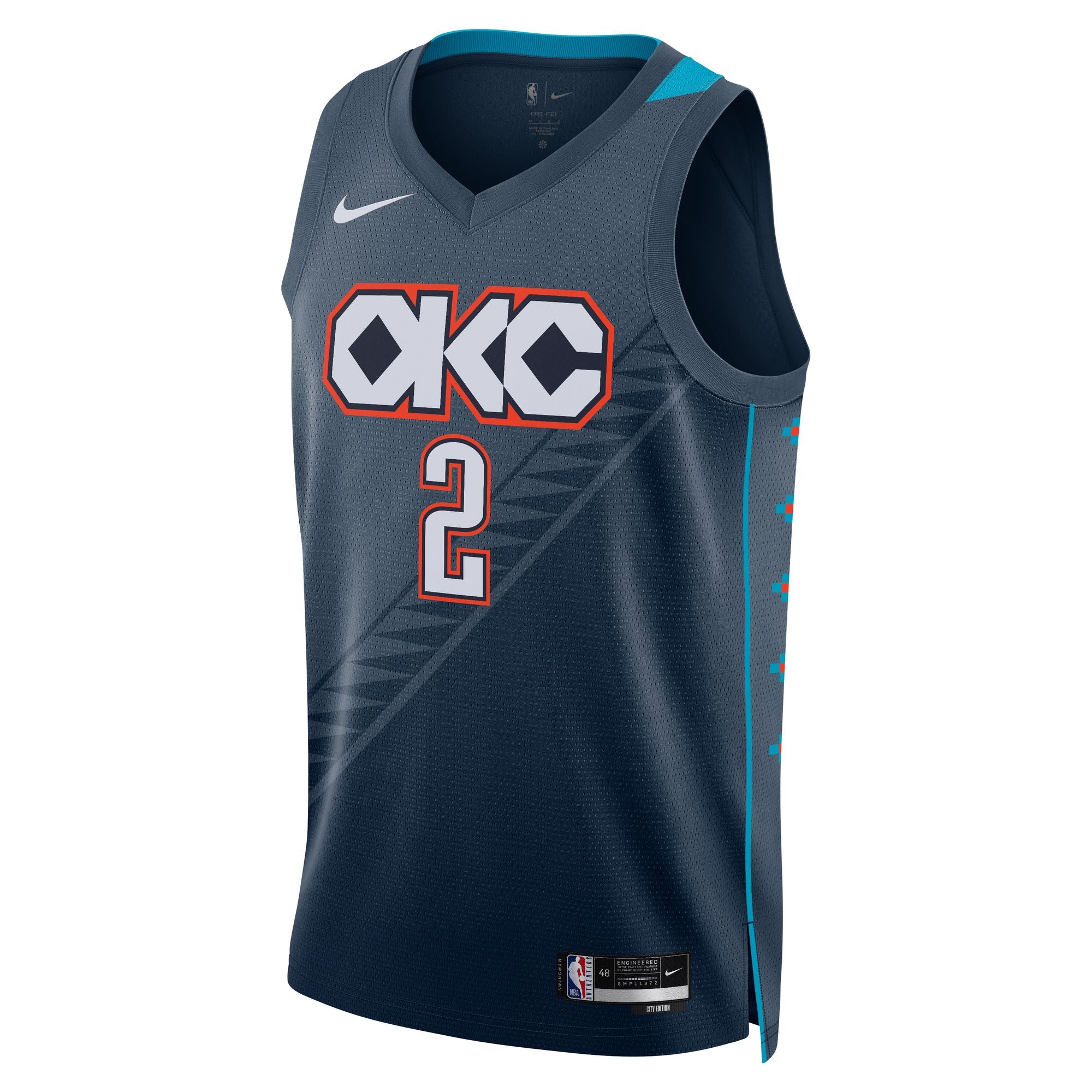 NIKE OKC THUNDER CITY EDITION SWINGMAN JERSEY - SHAI GILGEOUS-ALEXANDER