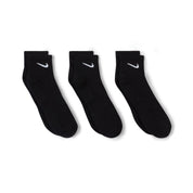 NIKE UNISEX EVERYDAY CUSHIONED ANKLE SOCKS - 3 PACK
