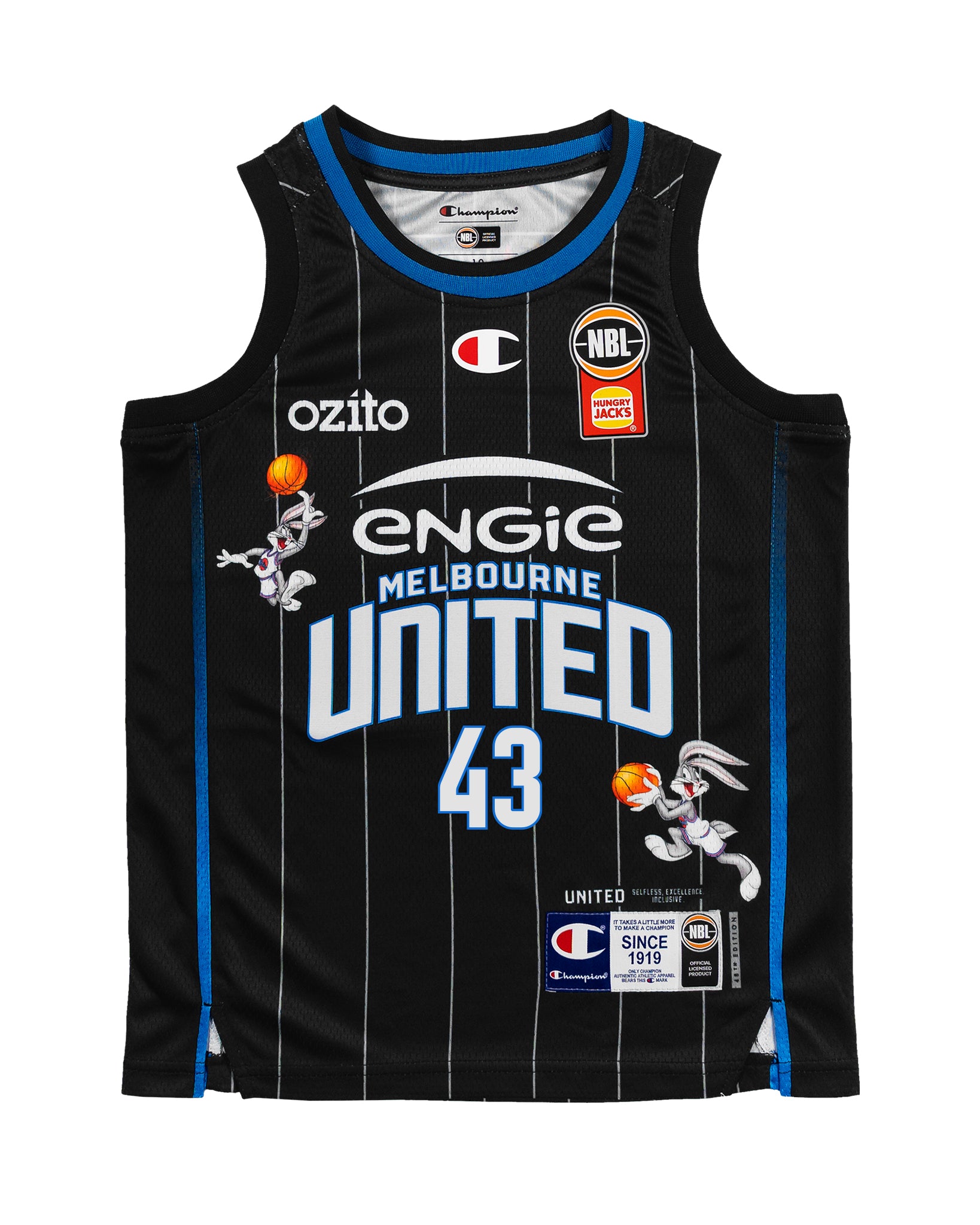 YOUTH SPACE JAM JERSEY - MELBOURNE UNITED GOULDING