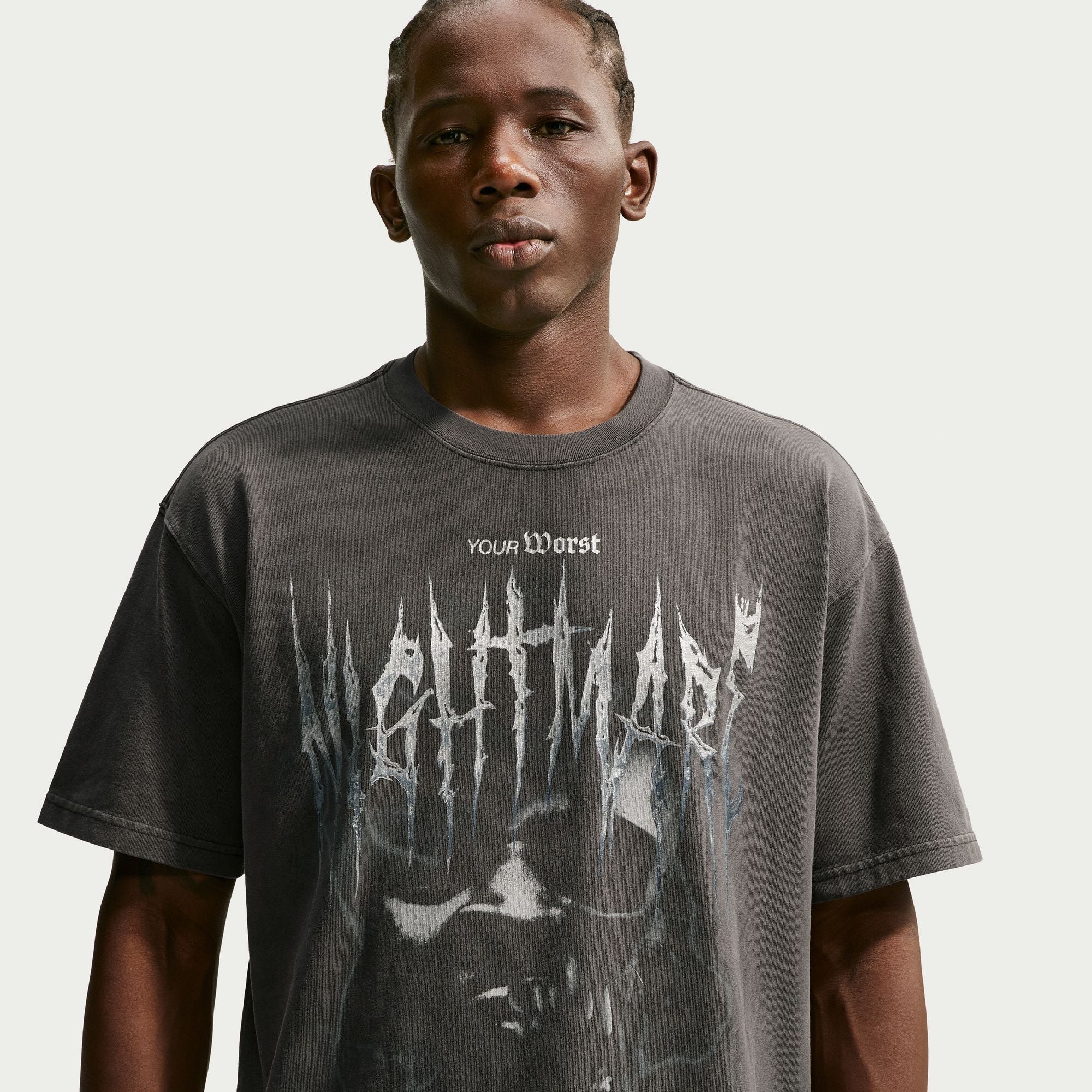 NIKE MENS JA MORANT OG NIGHTMARE LOOSE TEE