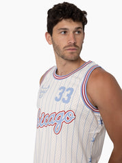 MITCHELL & NESS BULLS TIP-OFF SWINGMAN JERSEY - PIPPEN