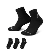 JORDAN UNISEX EVERYDAY CUSHIONED ANKLE SOCKS - 3 PACK