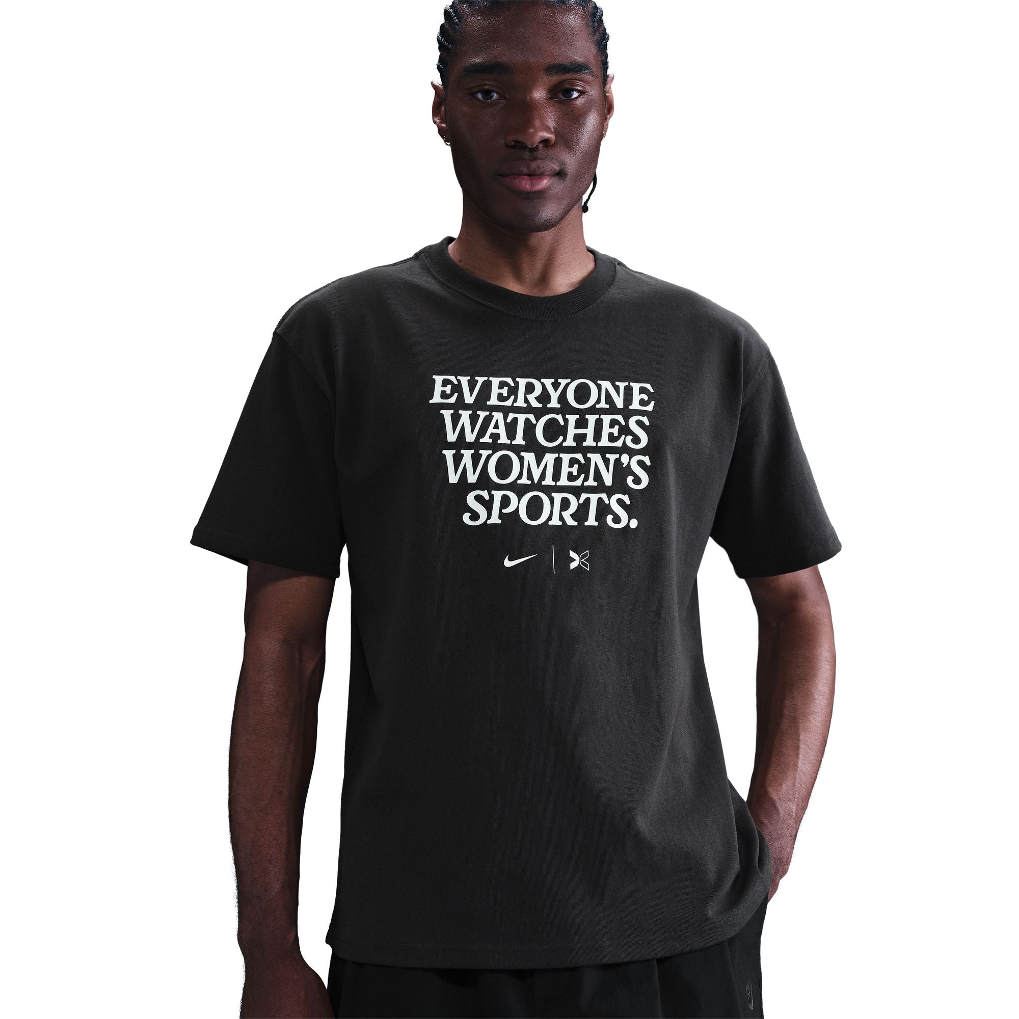 NIKE X TOGETHXR "EVERYONE WATCHES WOMENS SPORTS" TEE