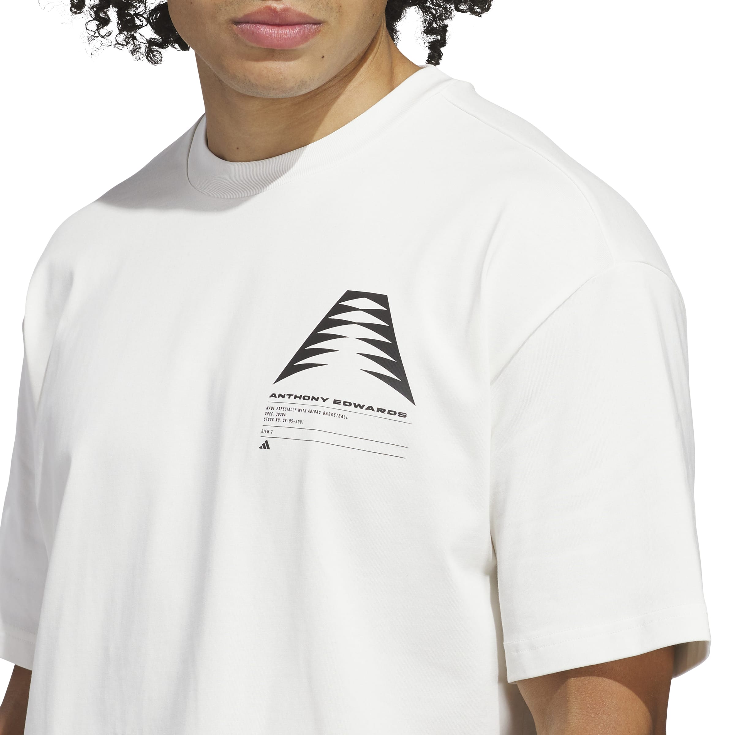 ADIDAS ANTHONY EDWARDS GRAPHIC TEE