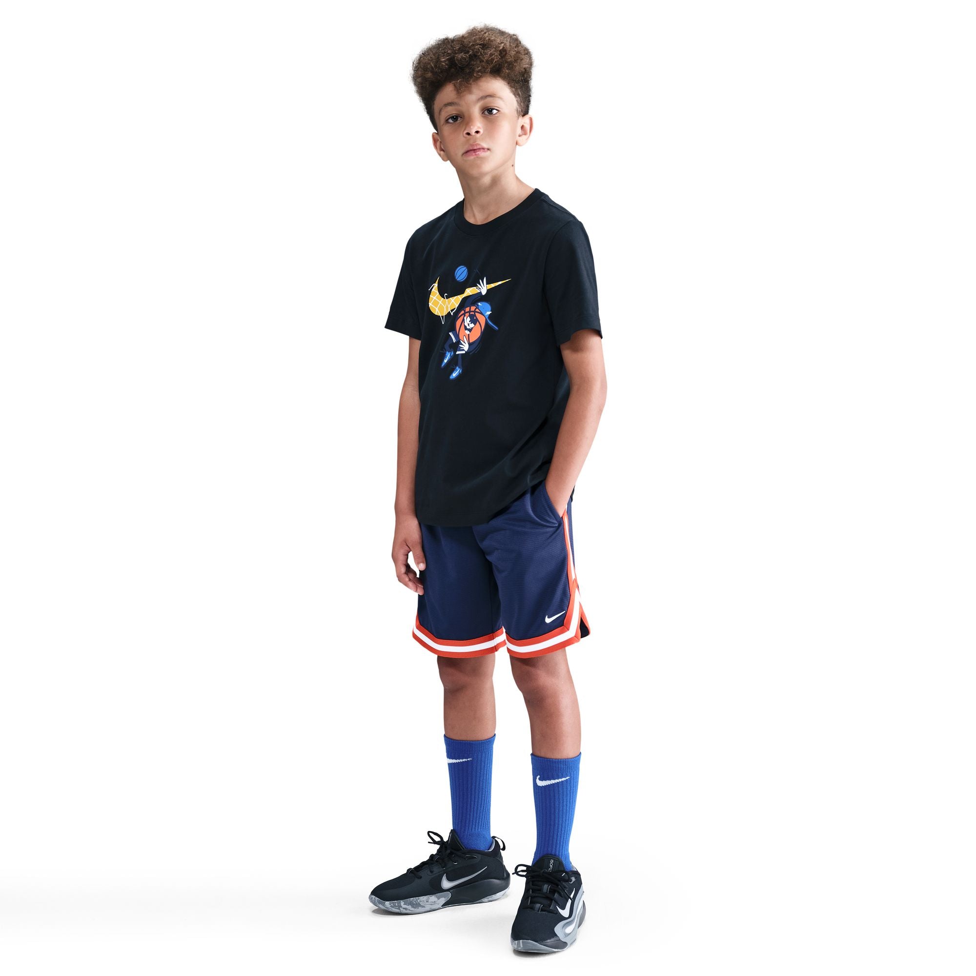NIKE BOYS DRI-FIT DNA 24 SHORT
