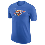 NIKE MENS OKLAHOMA CITY THUNDER ESSENTIAL LOGO TEE