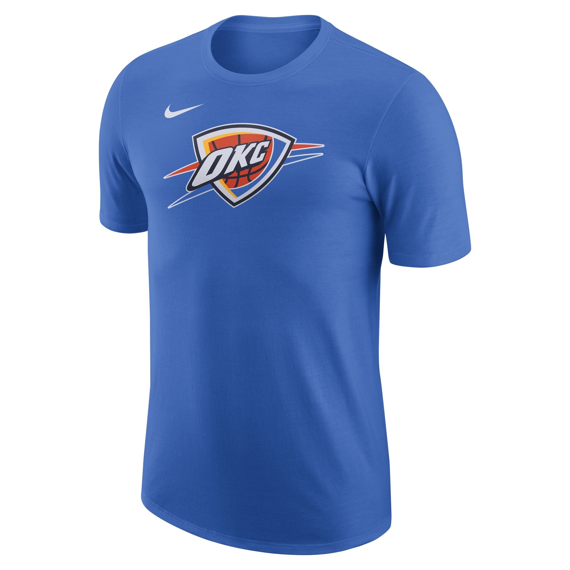 NIKE MENS OKLAHOMA CITY THUNDER ESSENTIAL LOGO TEE