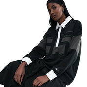 NIKE W NSW STREET LS GFX POLO