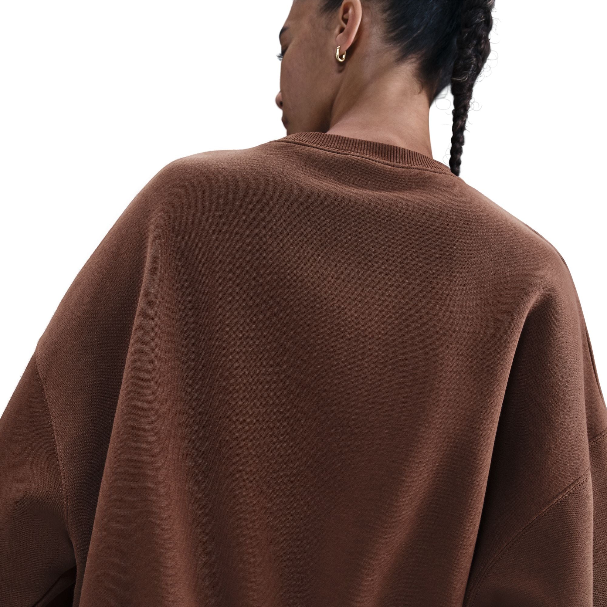NIKE WOMENS FLEECE OVERSIZED CREW