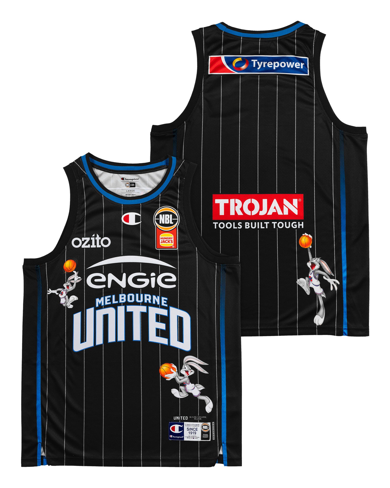 SPACE JAM JERSEY - MELBOURNE UNITED BLANK