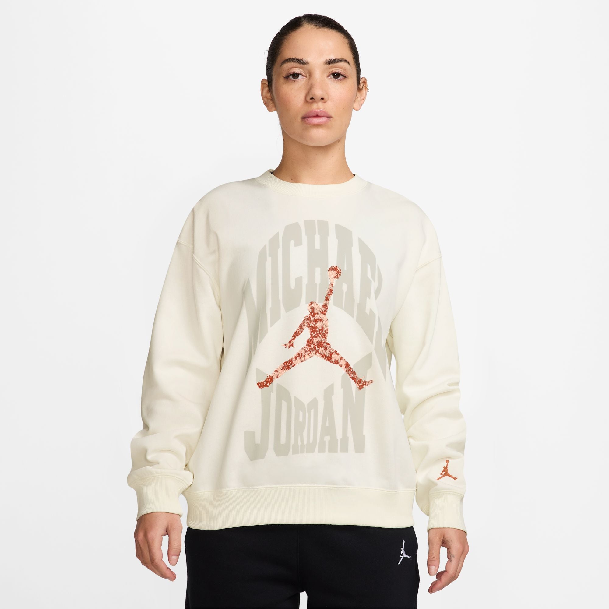 JORDAN W BRK FLC FT CREW LACE