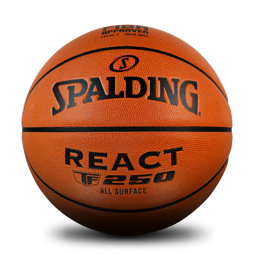 SPALDING REACT TF 250 INDOOR/OUTDOOR BALL (FIBA)
