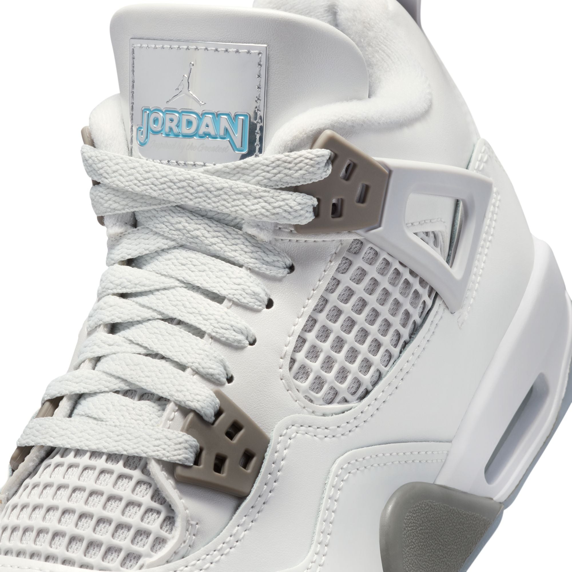 AIR JORDAN 4 RETRO "BLUE CHILL" - YOUTH