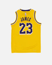 NIKE YOUTH LA LAKERS ICON SWINGMAN JERSEY - LEBRON JAMES