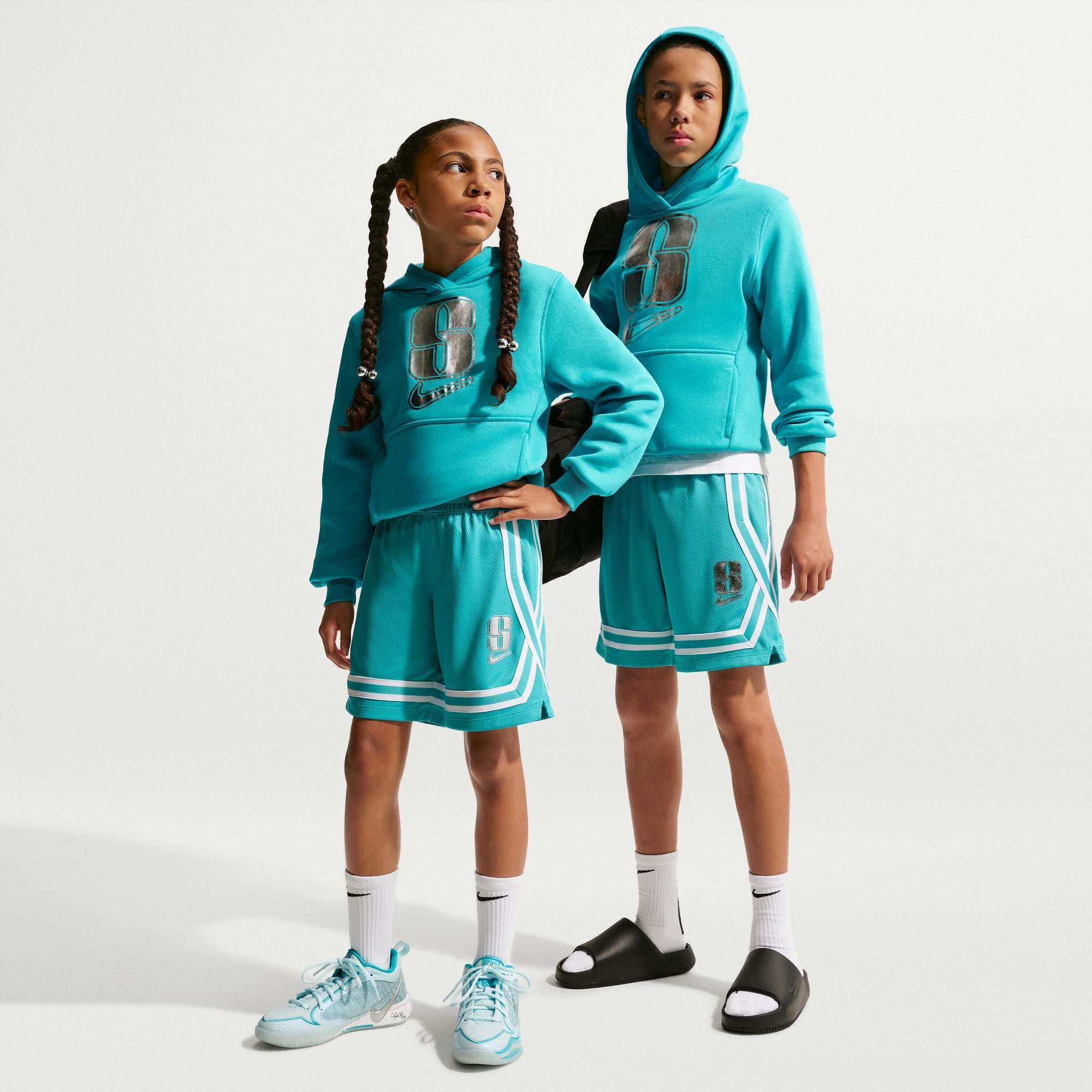 NIKE SABRINA DRI-FIT CROSSOVER SHORT - YOUTH