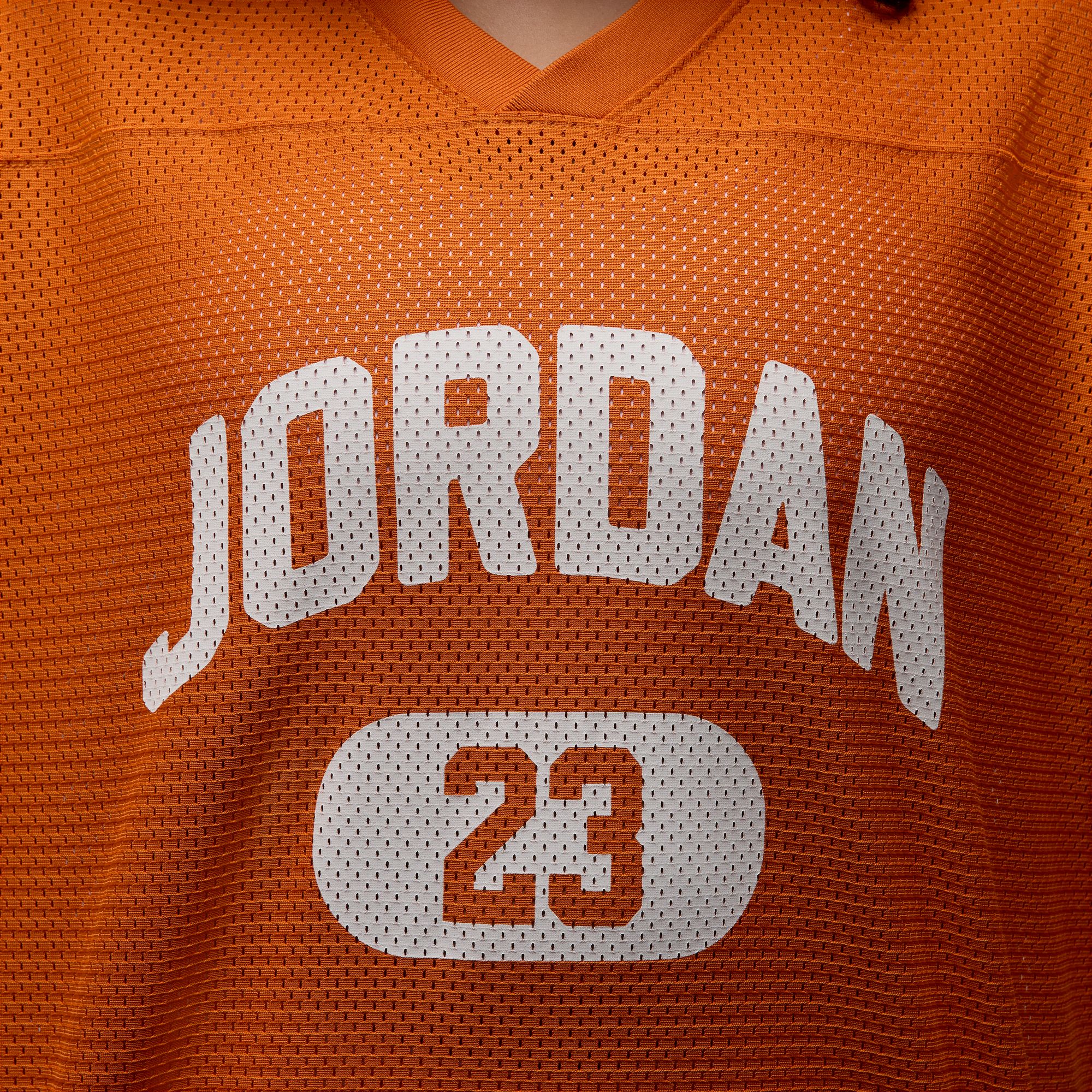 JORDAN W BRK SS MESH JRSY TOP