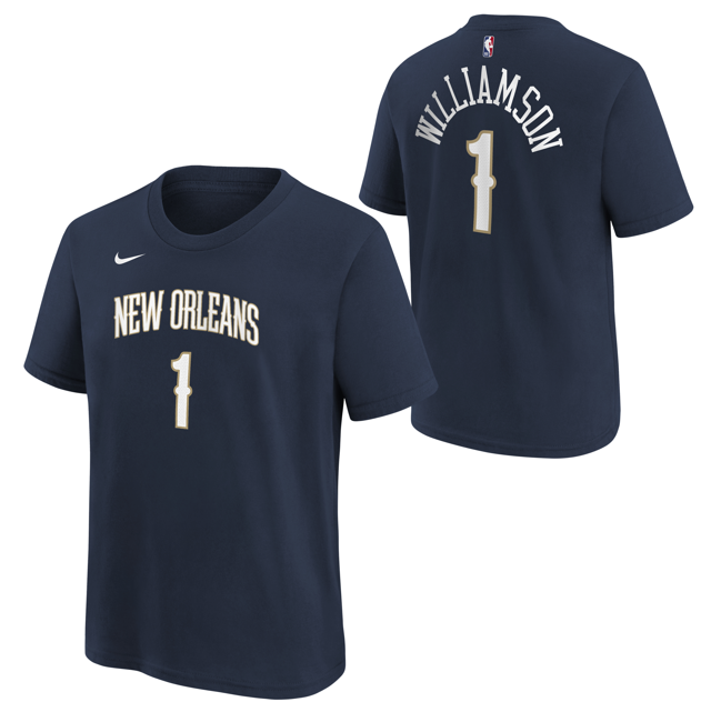 NIKE PELICANS ICON TEE - ZION WILLIAMSON - YOUTH