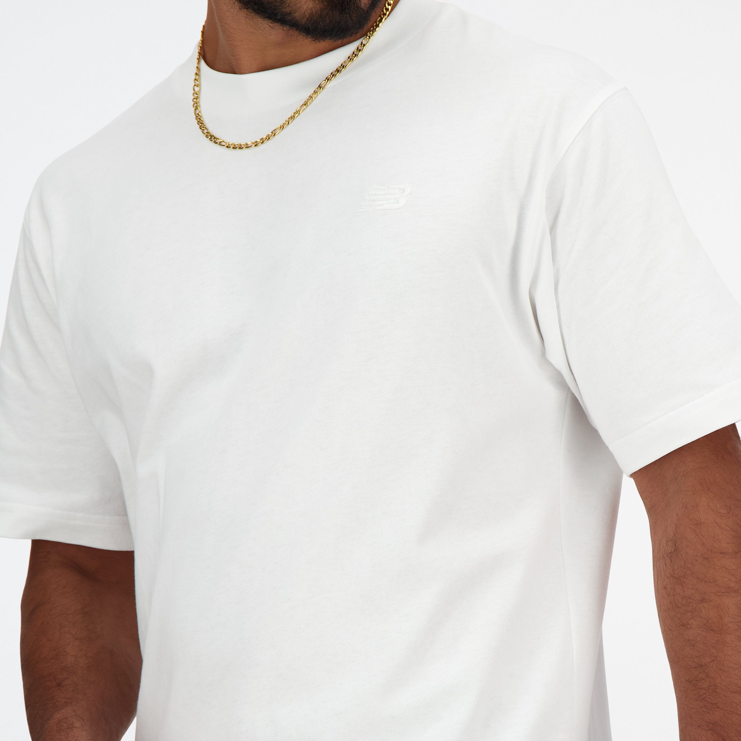 NEW BALANCE ATHLETICS COTTON T-SHIRT